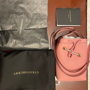 Pink Strathberry Osette Pouch (New)